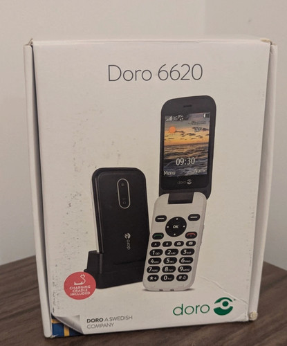 New doro 6620 black - big, button