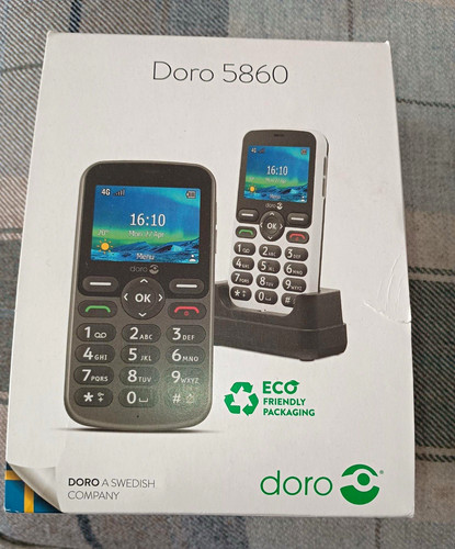 Doro 5860 bar mobile phone - doro,