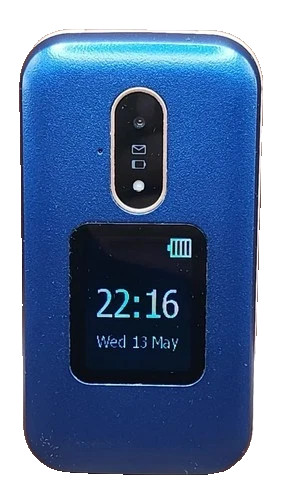 New doro 6880 blue flip - -,